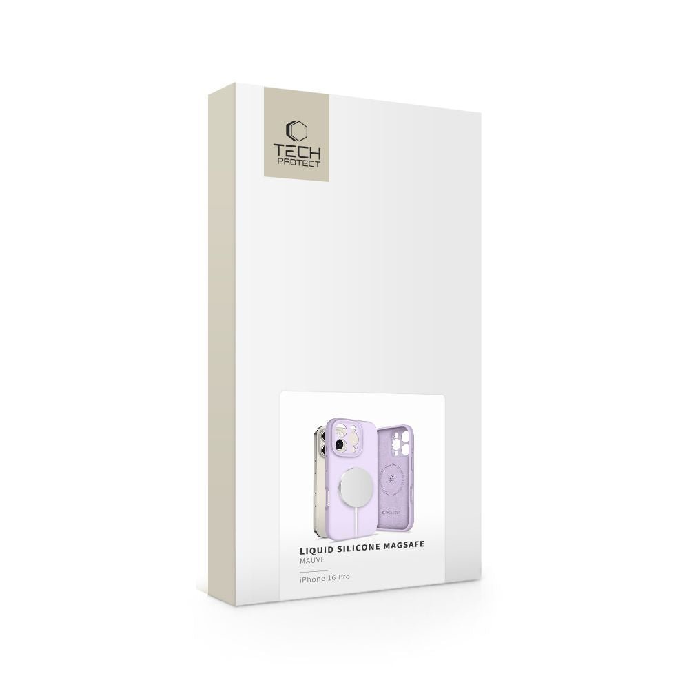 Tech - Protect iPhone 16 Pro Liquid Silicone - MagSafe Θήκη Σιλικόνης TPU - Mauve