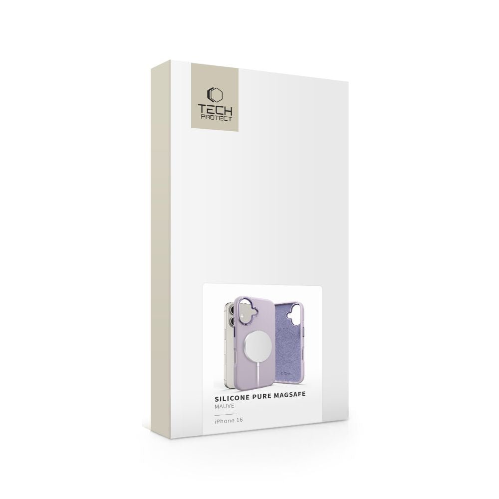 Tech - Protect iPhone 16 Silicone Pure Θήκη Σιλικόνης TPU με MagSafe - Mauve