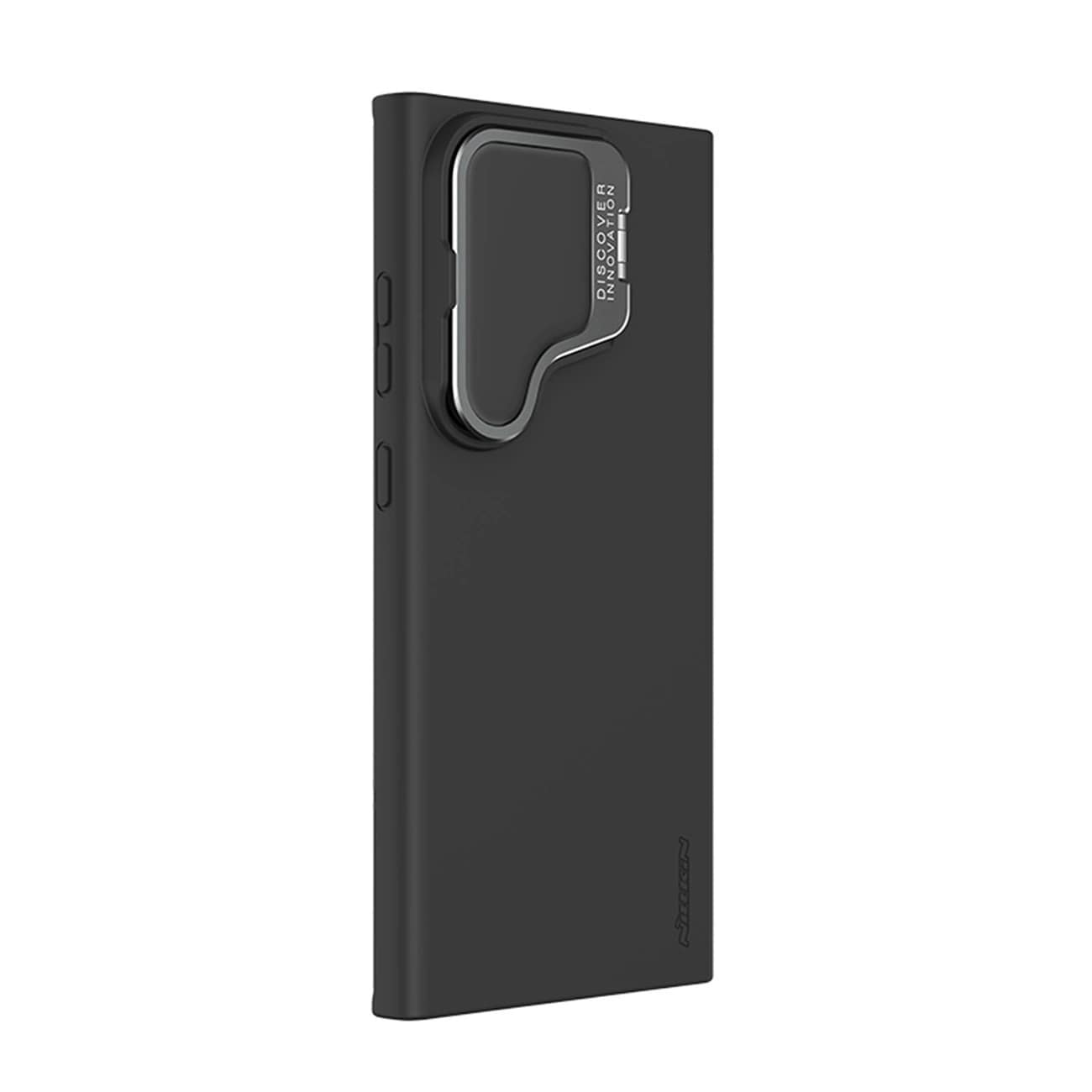 Nillkin Samsung Galaxy S24 Ultra CamShield Silky Prop Θήκη Σιλικόνης με Κάλυμμα για την Κάμερα - Black