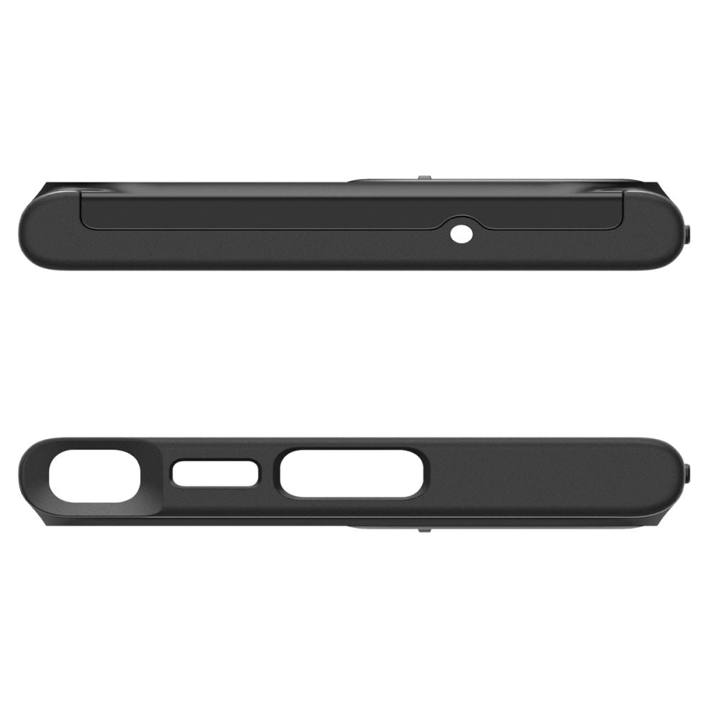 Spigen Samsung Galaxy S23 Ultra Optik Armor Θήκη Σιλικόνης με Κάλυμμα για την Κάμερα - Black