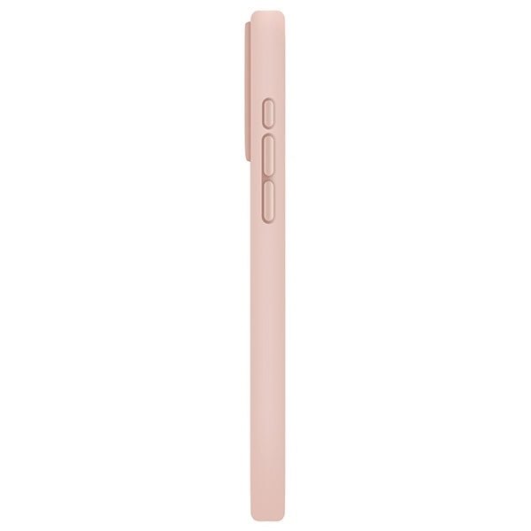Uniq iPhone 15 Pro Max Lino Hue Magclick Θήκη Σιλικόνης με MagSafe - Blush Pink