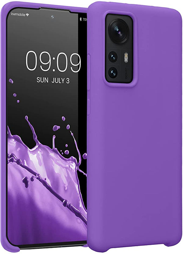 KW Xiaomi 12 / 12X Θήκη Σιλικόνης Rubber TPU - Orchid Purple - 56210.221