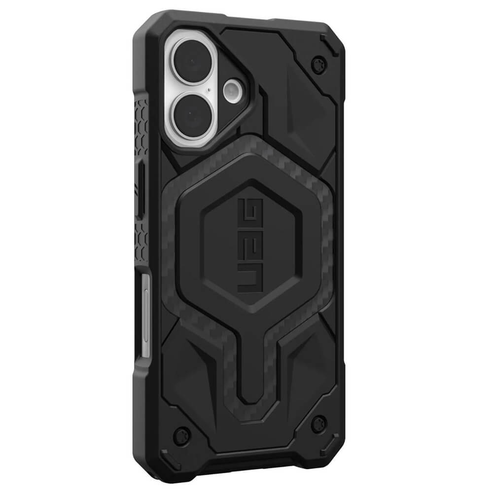 UAG iPhone 16 Monarch Pro Series Σκληρή Θήκη με MagSafe - Carbon Fiber
