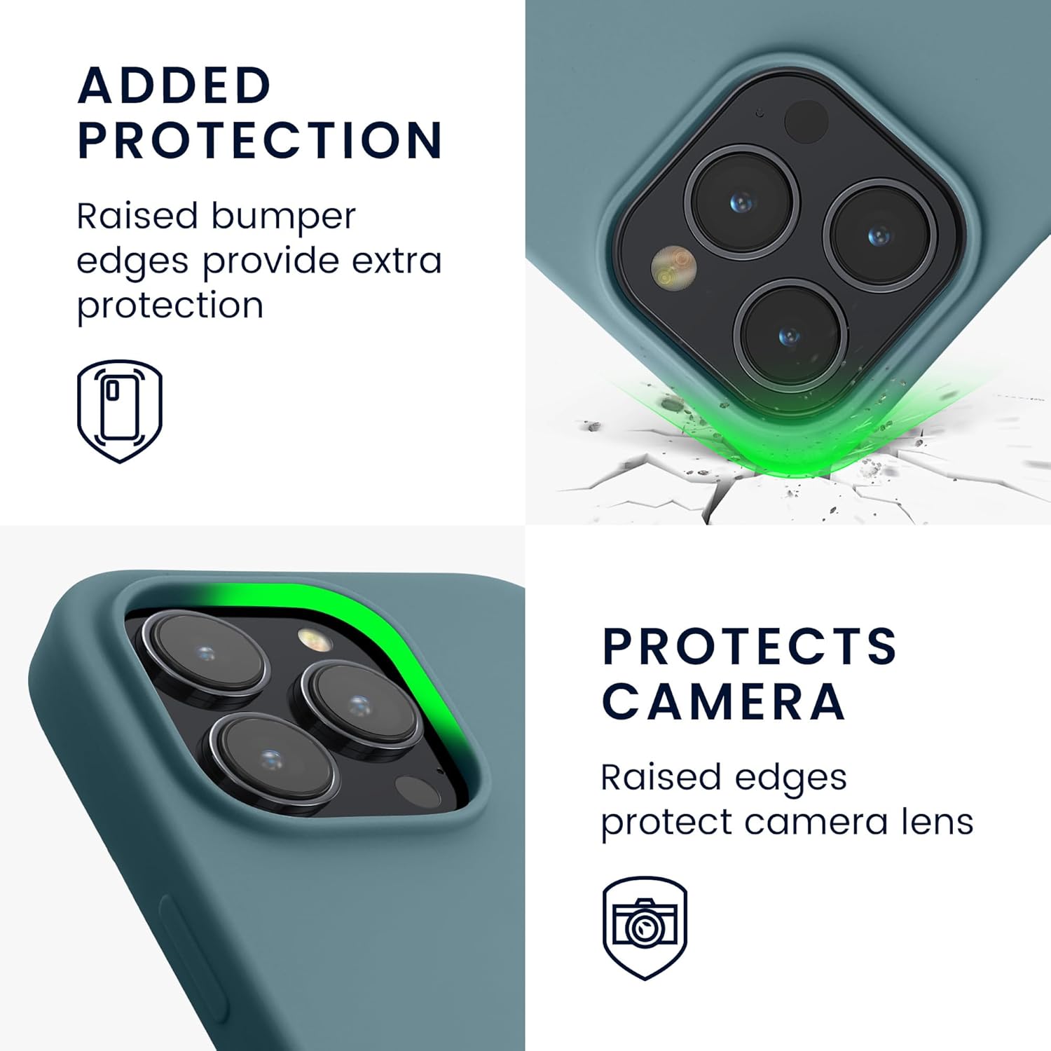 KW iPhone 15 Pro Θήκη Σιλικόνης Rubberized TPU - Antique Stone