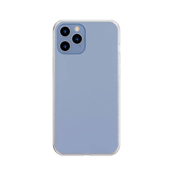 Baseus iPhone 12 Pro Max Frosted Glass Θήκη με Πλαίσιο Σιλικόνης και Όψη Γυαλιού Tempered Glass - White - WIAPIPH67N - WS02