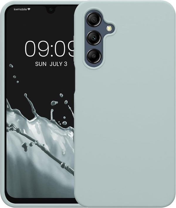 KW Samsung Galaxy A16 4G / A16 5G Θήκη Σιλικόνης Rubberized TPU - Cool Mint