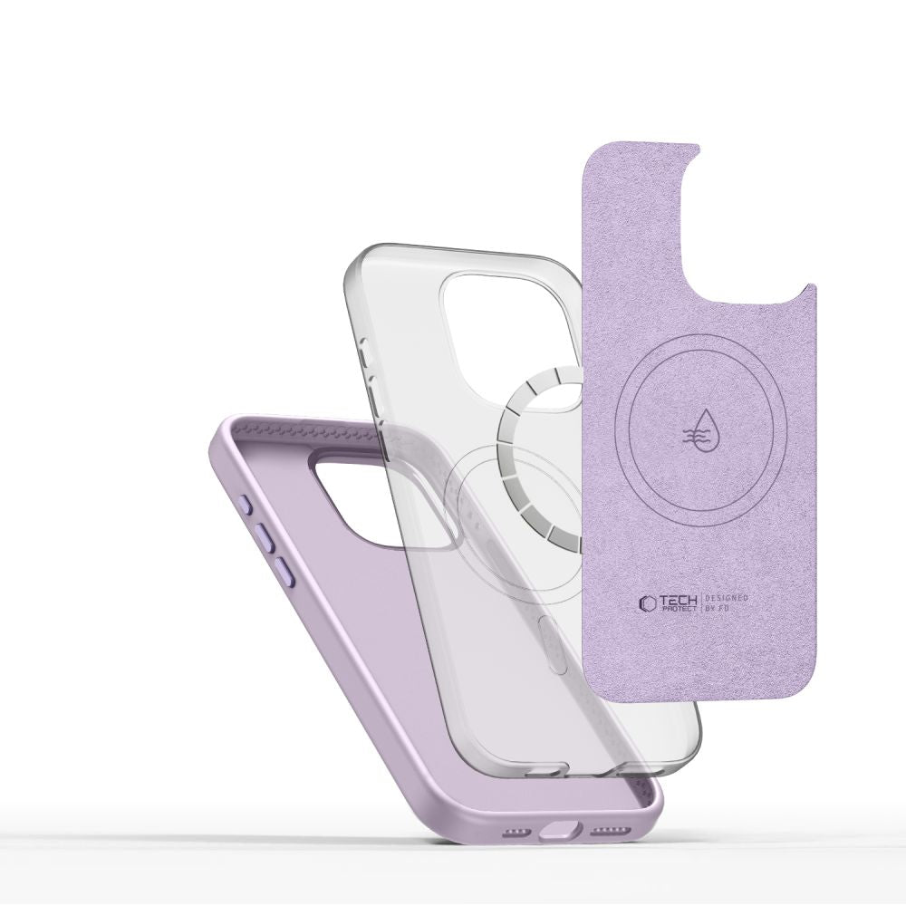 Tech - Protect iPhone 15 Pro Max Silicone Pure Θήκη Σιλικόνης TPU με MagSafe - Mauve