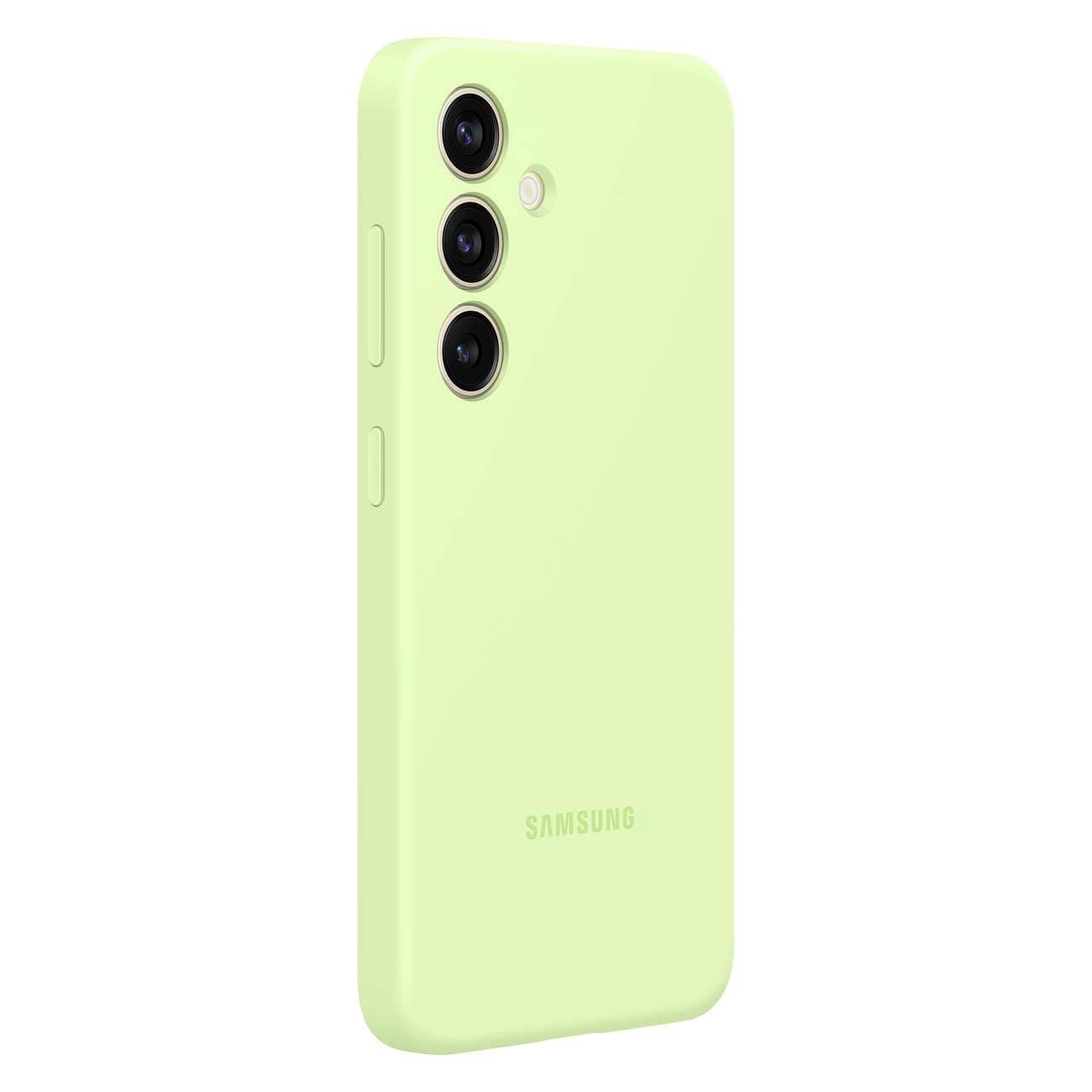 Samsung Silicone Cover Samsung Galaxy S24+ Θήκη Σιλικόνης - Lime Green - EF - PS926TGEGWW