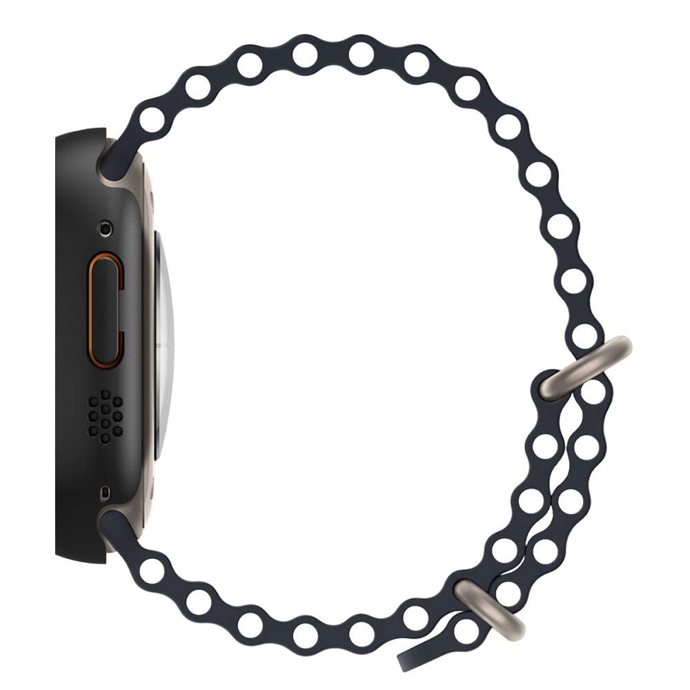 Spigen Θήκη Apple Watch Ultra (1/2/3) - 49mm Thin Fit 360 με Προστασία Οθόνης - Black