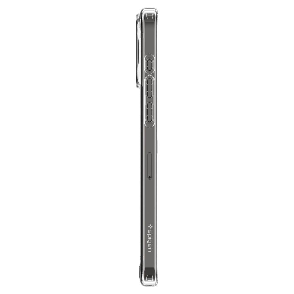 Spigen iPhone 15 Pro Ultra Hybrid Σκληρή Θήκη με Πλαίσιο Σιλικόνης - Frost Clear