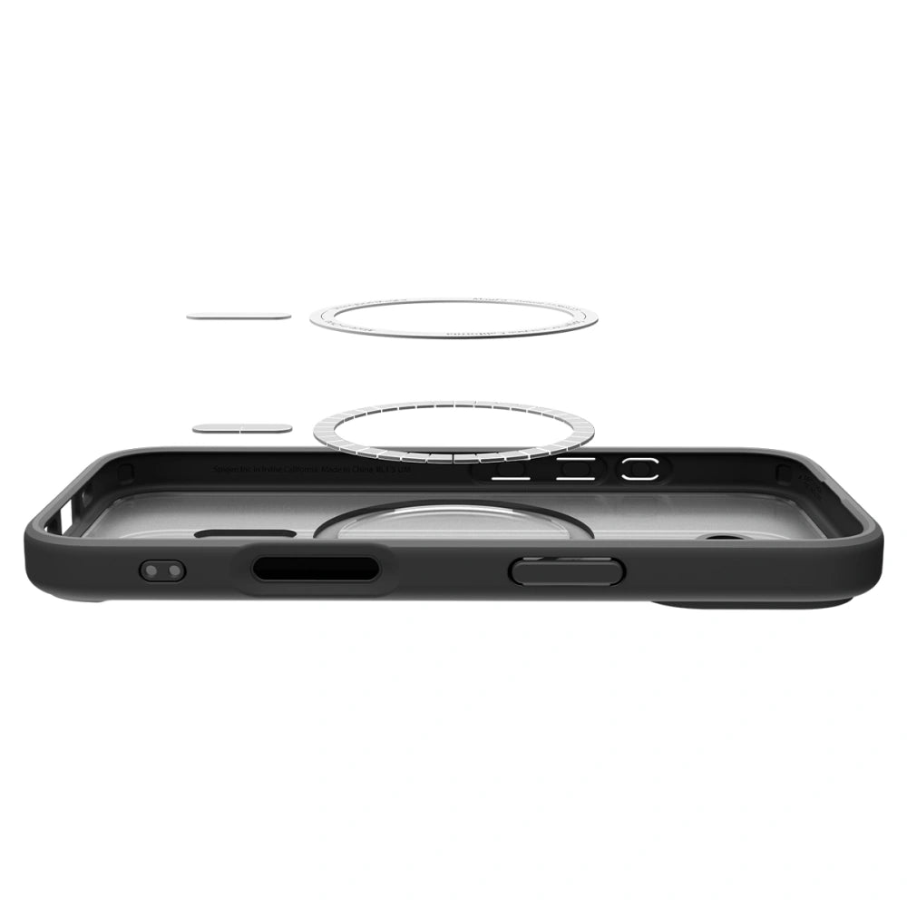 Spigen iPhone 17 - Ultra Hybrid Mag - Σκληρή Θήκη με Πλαίσιο Σιλικόνης Και MagSafe - Frost Black