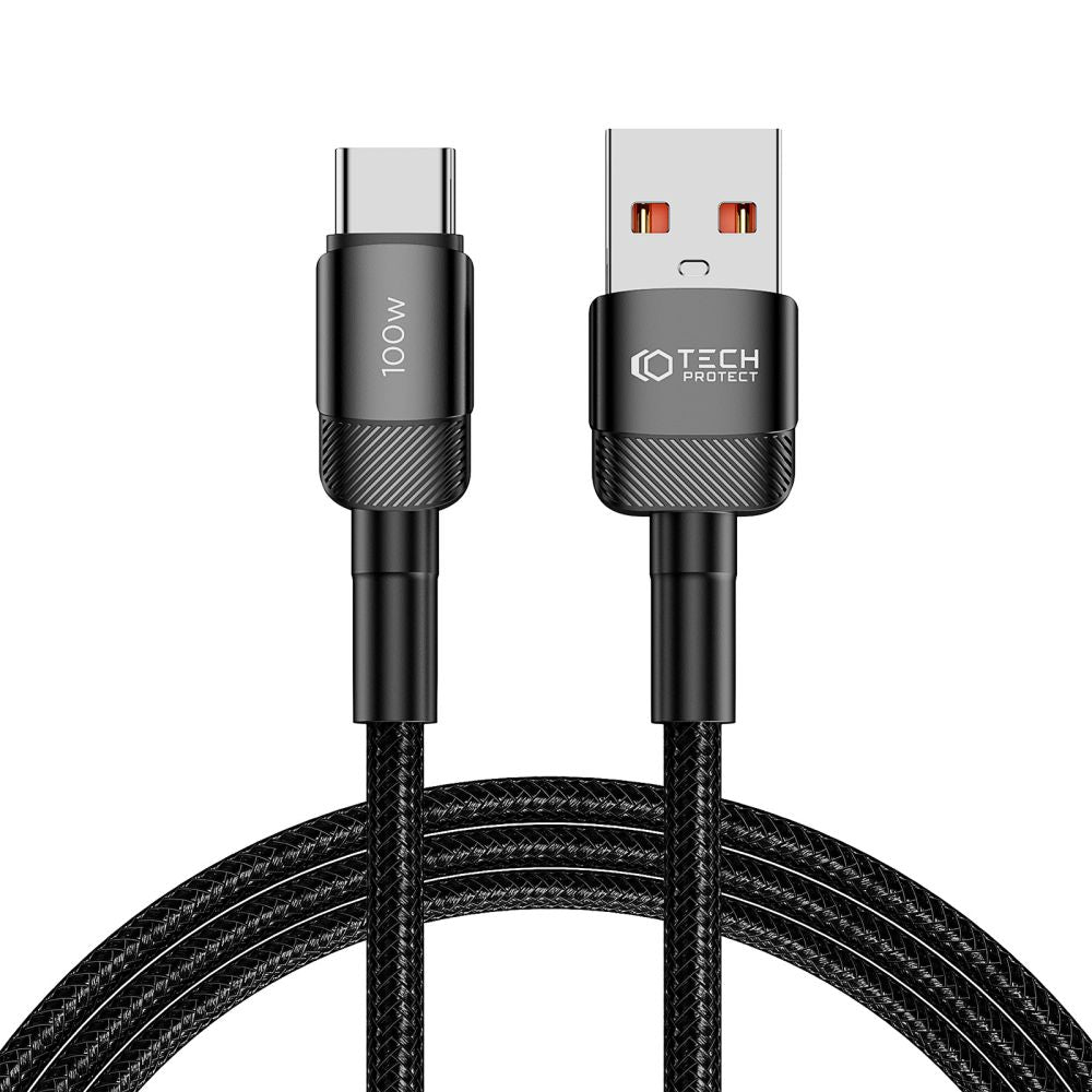 Tech - Protect UltraBoost Evo 100W 5A - Καλώδιο Δεδομένων και Φόρτισης USB to Type - C - 2m - Black
