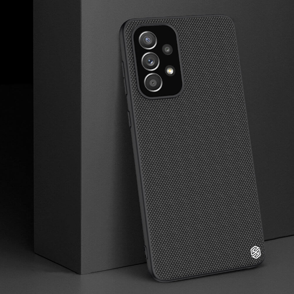 Nillkin Samsung Galaxy A33 5G Textured Case Σκληρή Θήκη με Πλαίσιο Σιλικόνης - Black