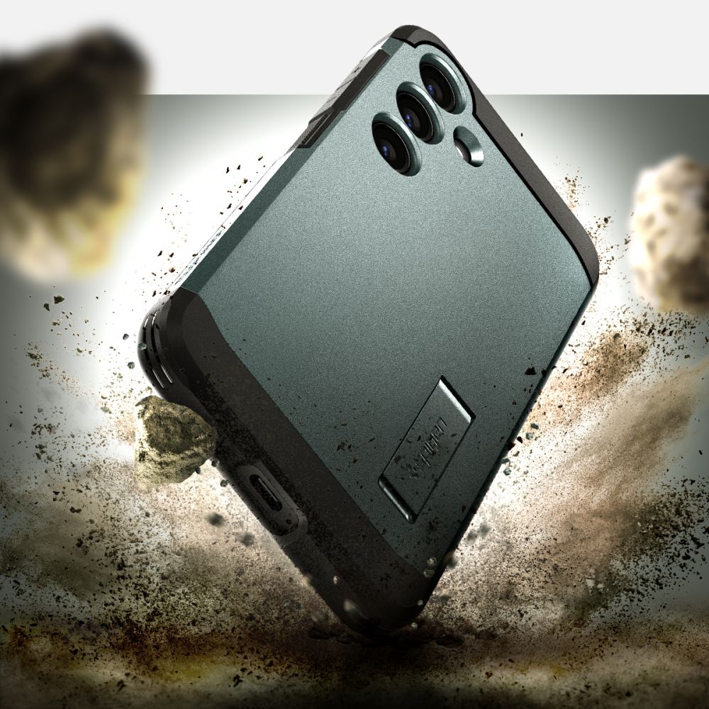 Spigen Samsung Galaxy S24+ Tough Armor Σκληρή Θήκη - Abyss Green