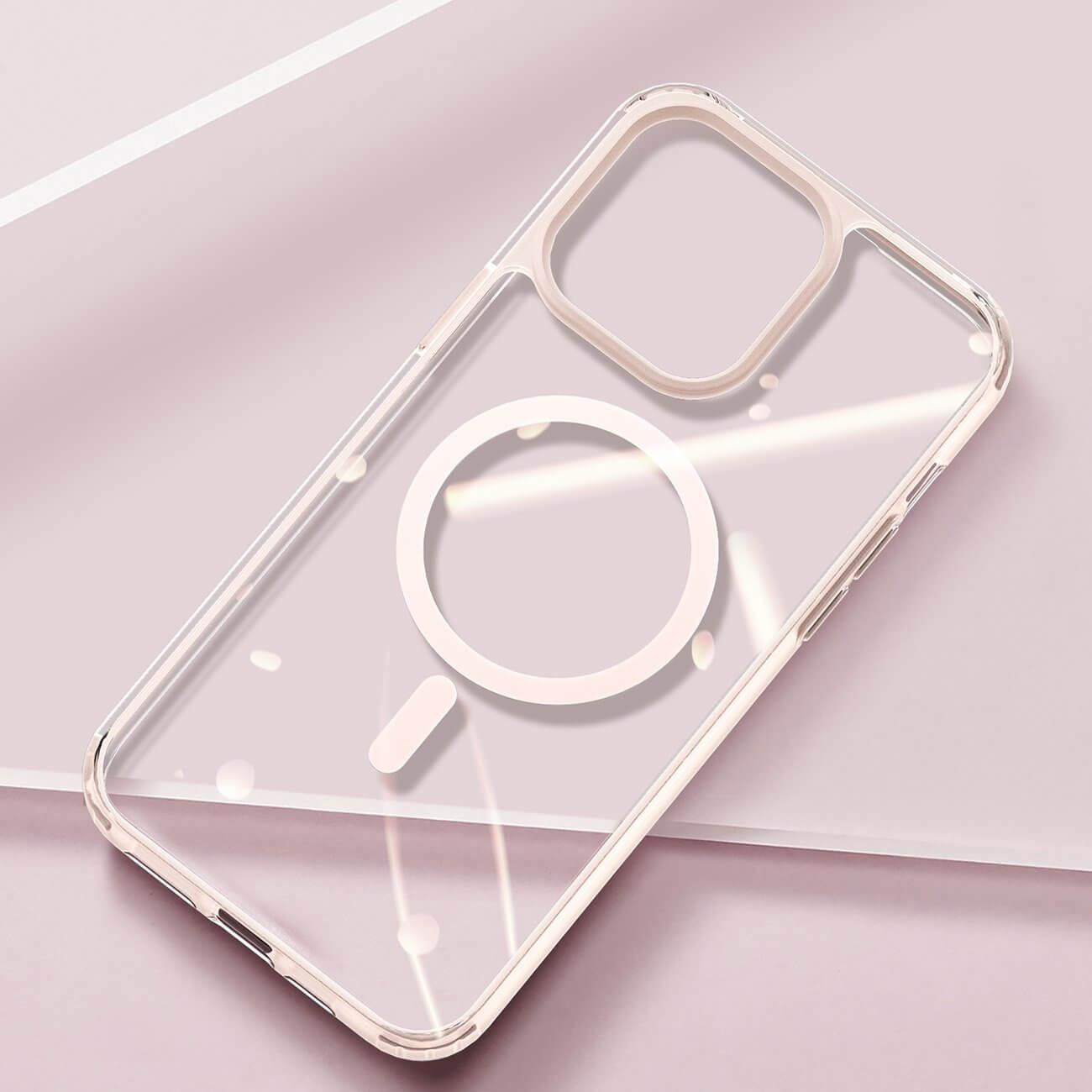 Dux Ducis iPhone 14 Pro Clin2 Θήκη με MagSafe - Διάφανη / Pink