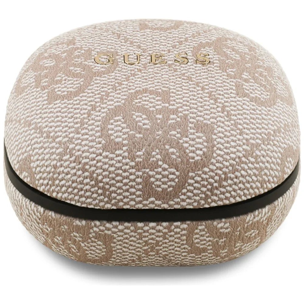Guess 4G Classic Metal Logo TWS ENC - Bluetooth 5.4 - Ασύρματα ακουστικά για Κλήσεις / Μουσική - Pink
