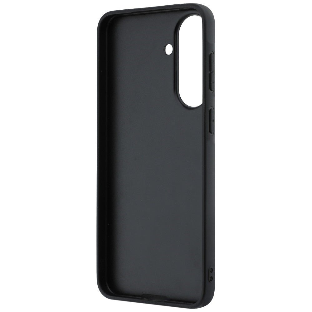 Guess Samsung Galaxy A37 5G - Θήκη με Επένδυση Συνθετικού Δέρματος - 4G Charms - Black