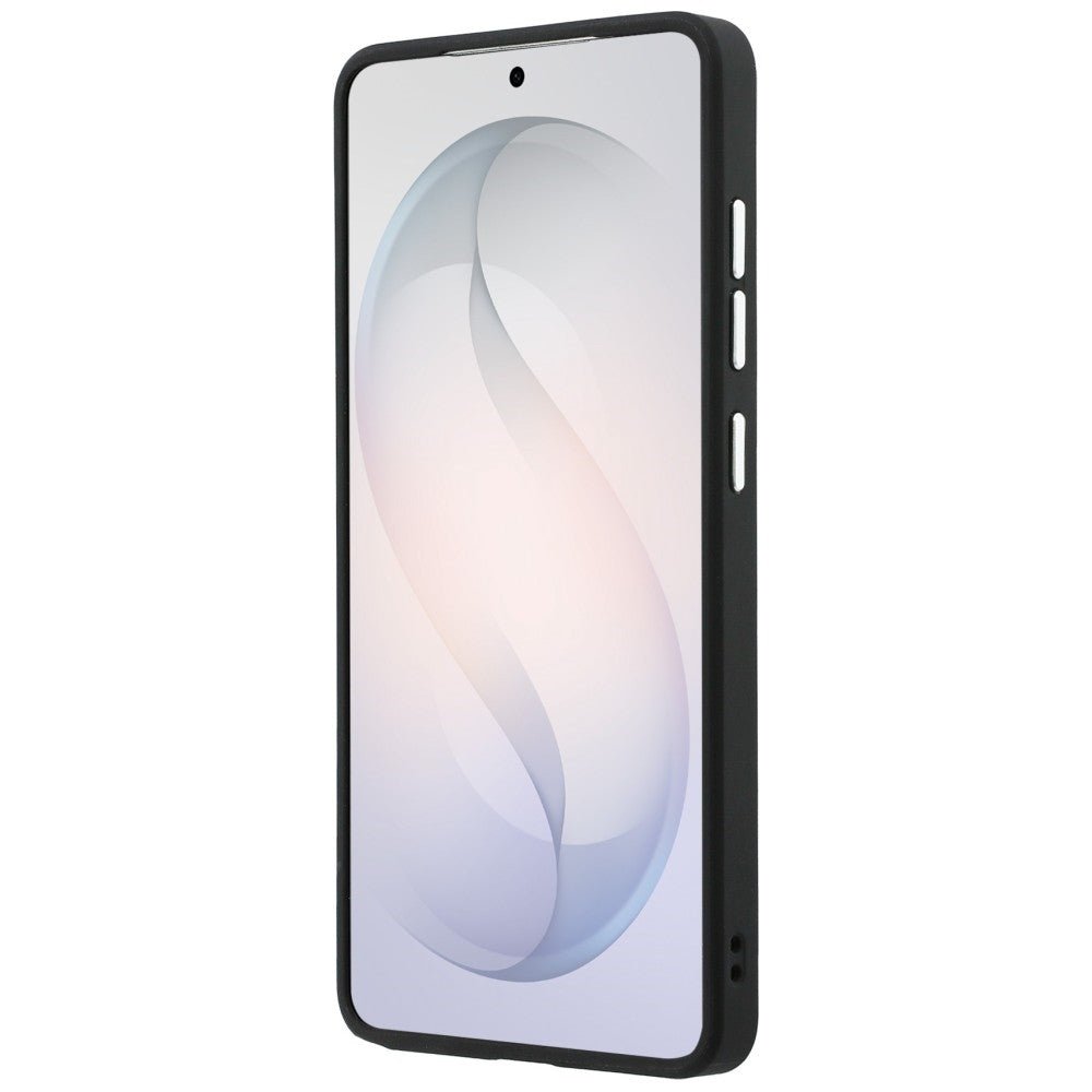 Guess Samsung Galaxy S26 Ultra - Σκληρή Θήκη με Επένδυση Οικολογικού Δέρματος - Embossed Ring Triangle Logo MagSafe - Black