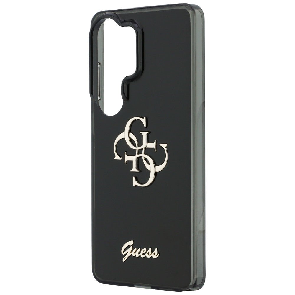 Guess Samsung Galaxy S26 Ultra - Σκληρή Θήκη με Πλαίσιο Σιλικόνης - IML Big Metal 4G Script - Black