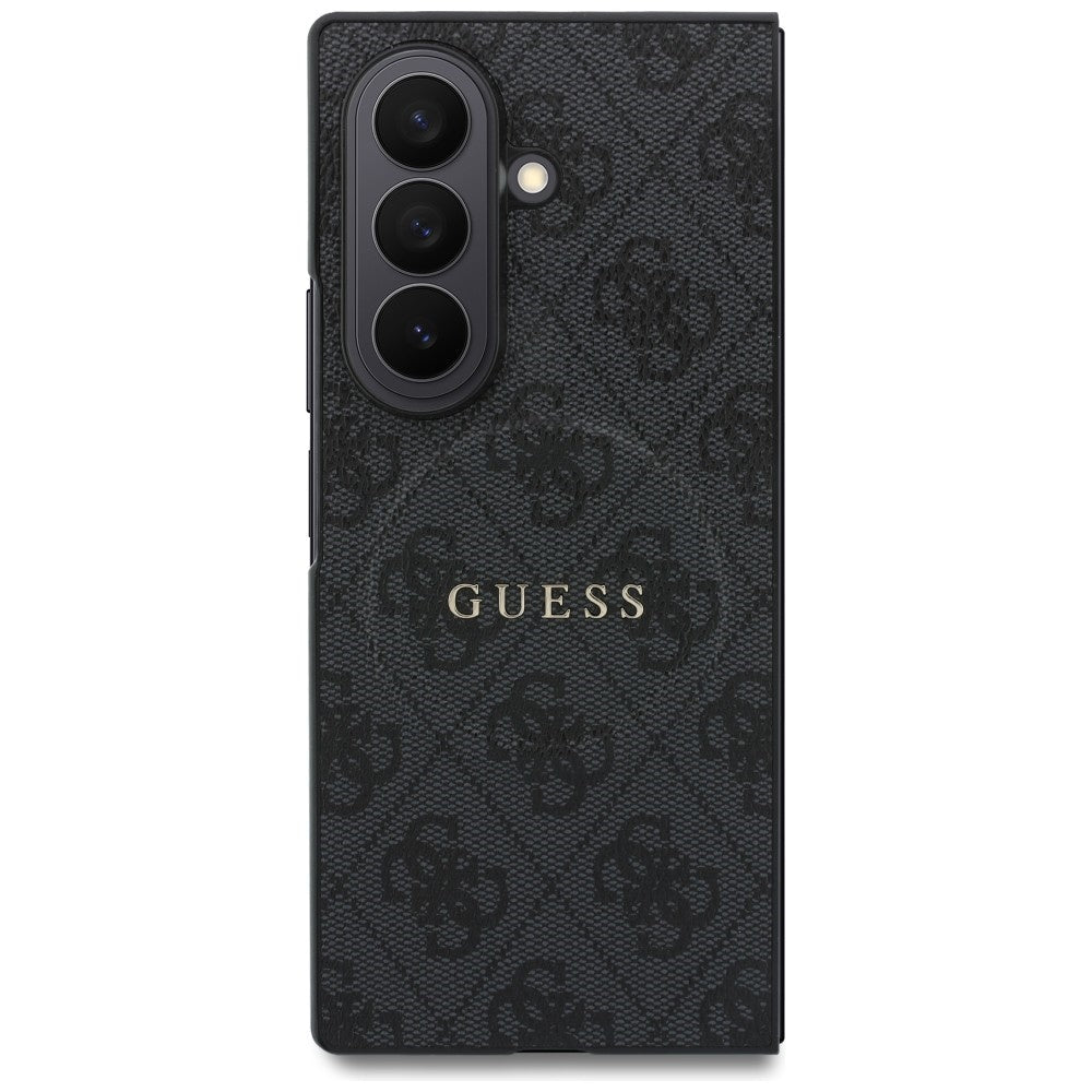 Guess Samsung Galaxy Z Fold8 Ultra - Σκληρή Θήκη MagSafe με Πλαίσιο Σιλικόνης και Επένδυση Συνθετικού Δέρματος - 4G Classic MagSafe - Black