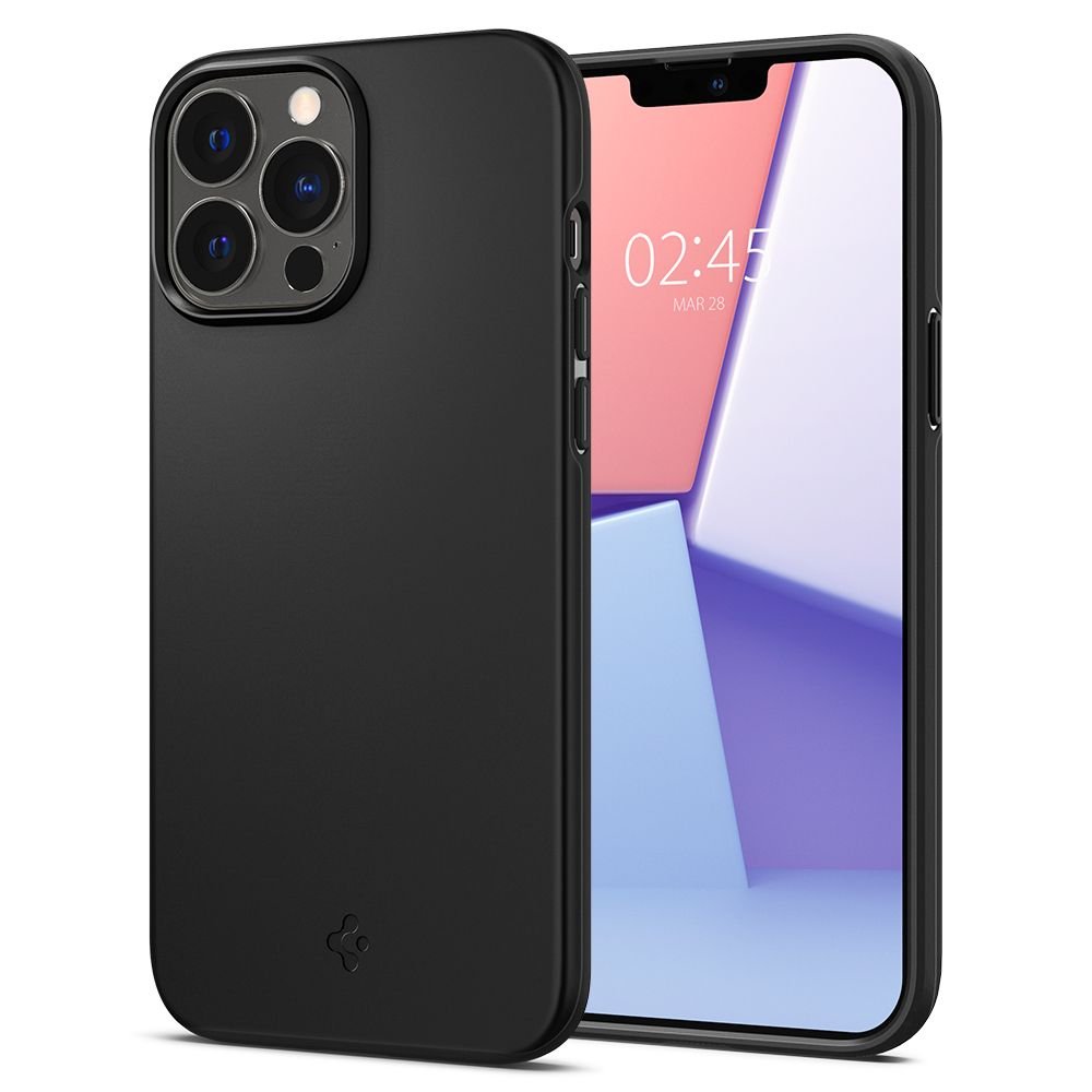 Spigen iPhone 13 Pro Max Thin Fit Σκληρή Θήκη - Black