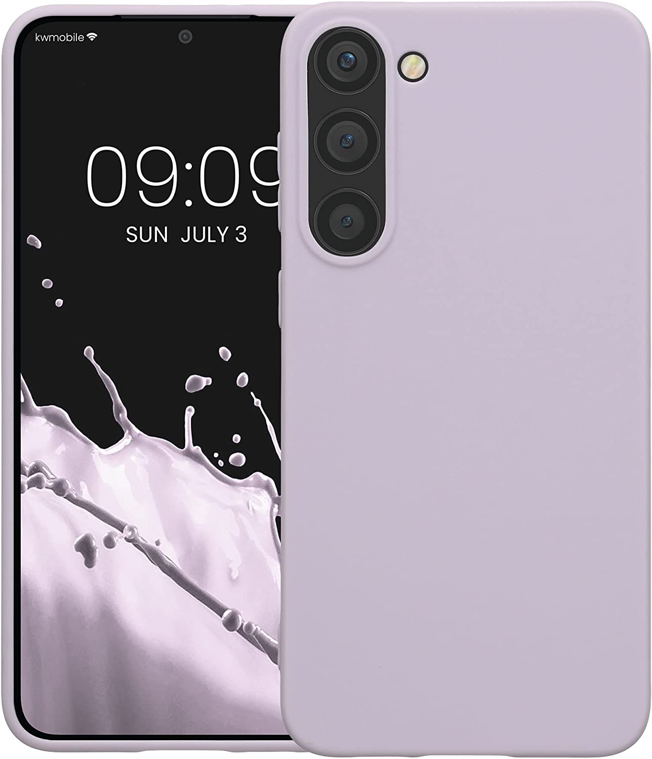 KW Samsung Galaxy S23+ Θήκη Σιλικόνης TPU - Lavender - 60283.108