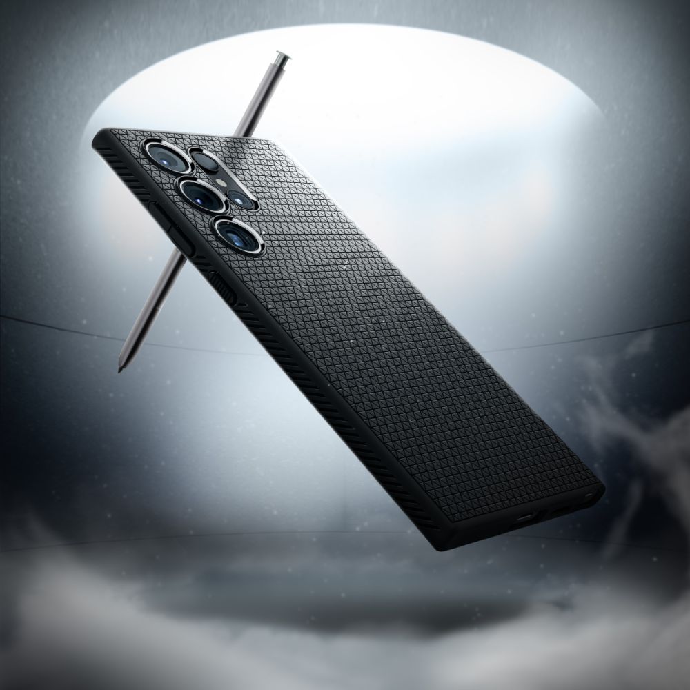 Spigen Samsung Galaxy S24 Ultra Liquid Air Θήκη Σιλικόνης - Matte Black