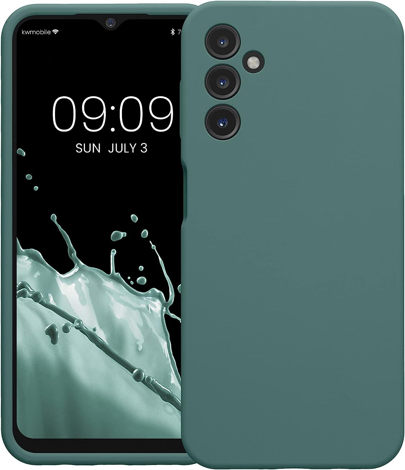 KW Samsung Galaxy A14 5G Θήκη Σιλικόνης Rubber TPU - Arctic Night - 60808.207