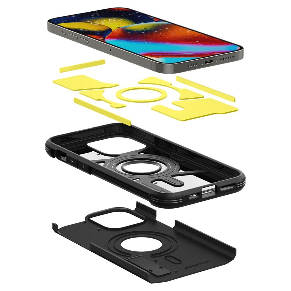 Spigen iPhone 14 Pro Max Tough Armor Mag Σκληρή Θήκη με MagSafe - Black
