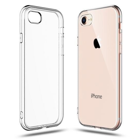 Tech - Protect iPhone SE 2022 / SE 2020 / 7 / 8 Flexair Λεπτή Θήκη Σιλικόνης - Διάφανη