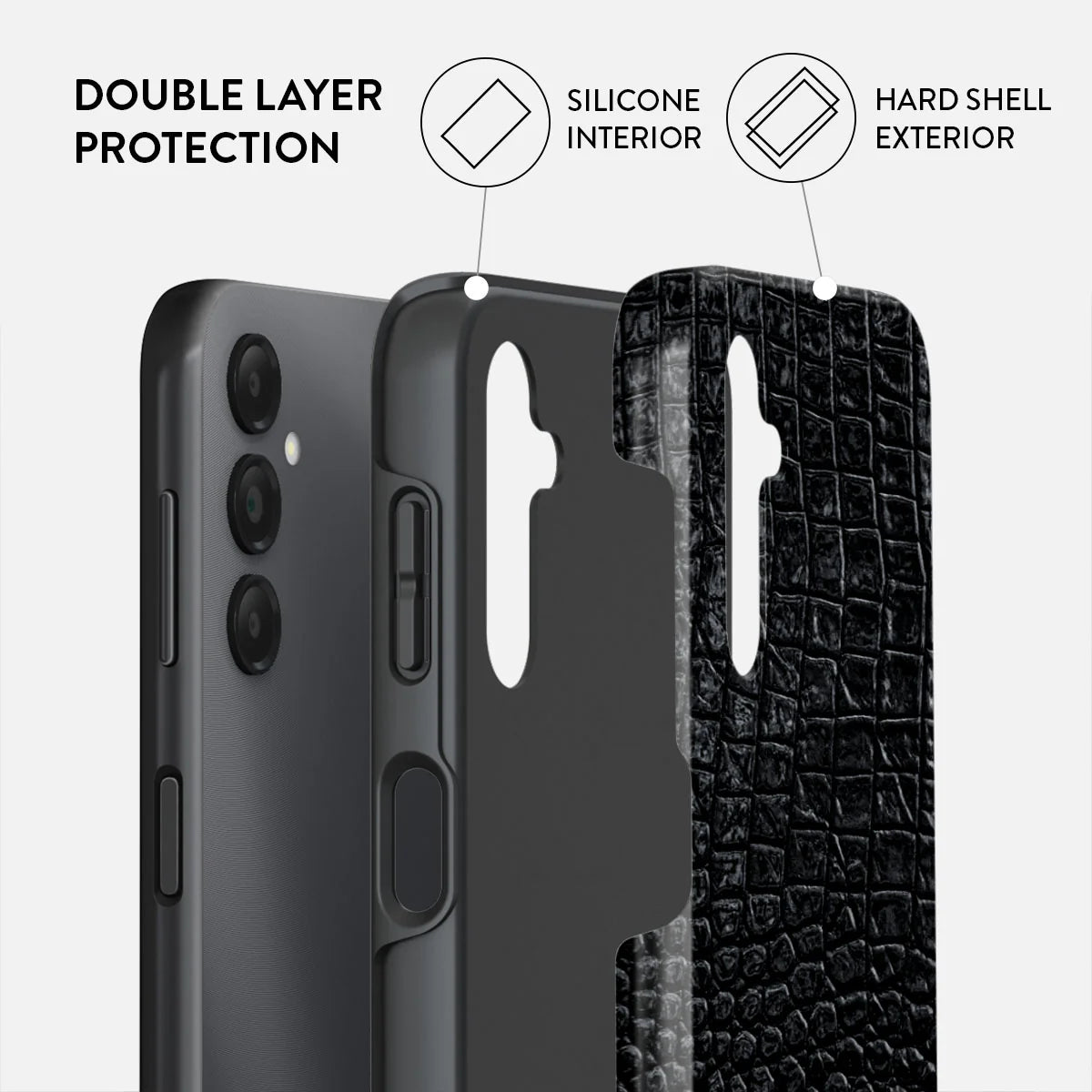 Burga Samsung Galaxy A15 4G / A15 5G Fashion Tough Σκληρή Θήκη - Reaper's Touch