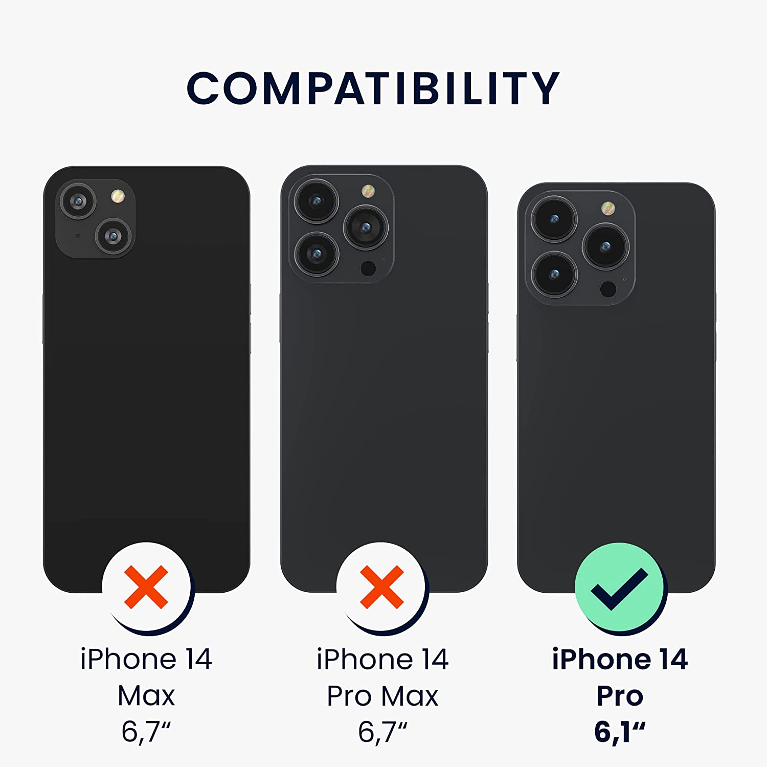 KW iPhone 14 Pro Θήκη Σιλικόνης TPU με Μεταλλικό Λουράκι - Διάφανη / Rose Gold - 59104.81