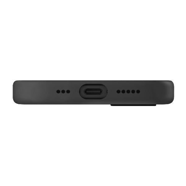 Uniq iPhone 16 Pro Max Lino Hue Magclick Θήκη Σιλικόνης με MagSafe - Charcoal Grey