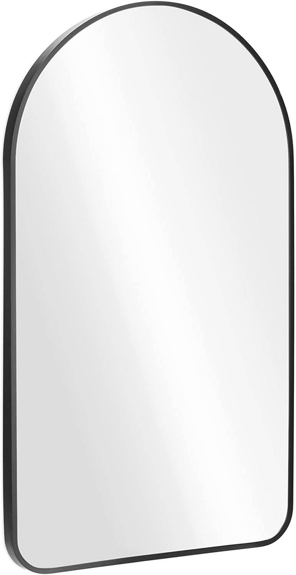 Navaris Τοξοτός Καθρέπτης Τοίχου - 45 x 80 cm - Black - 55894.01