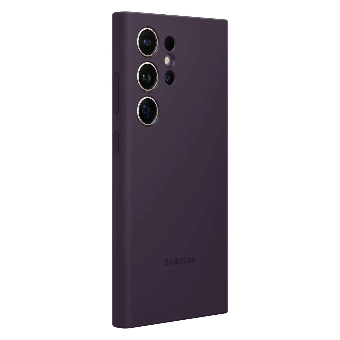 Samsung Silicone Cover Samsung Galaxy S24 Ultra Θήκη Σιλικόνης - Dark Purple - EF - PS928TEEGWW