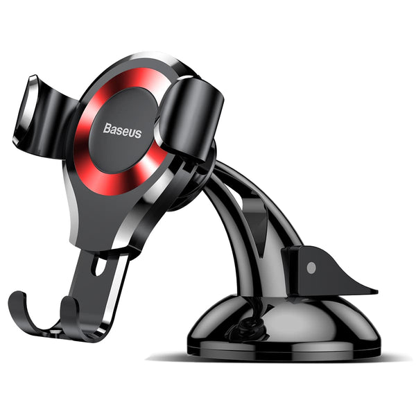 Baseus Osculum Gravity Car Mobile Holder - Universal Βάση Αυτοκινήτου - Black / Red - SUYL - XP09