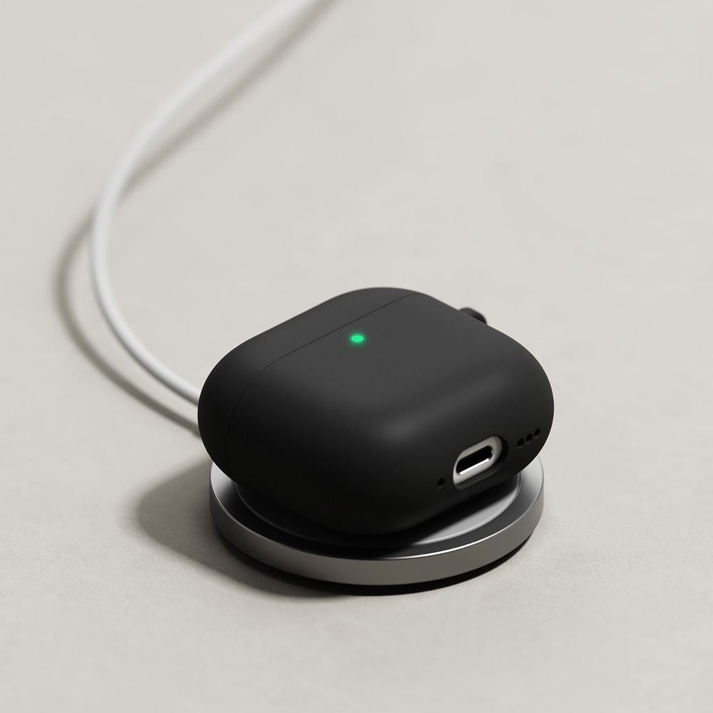 Ringke AirPods 4 Θήκη Σιλικόνης - Silicone - Black