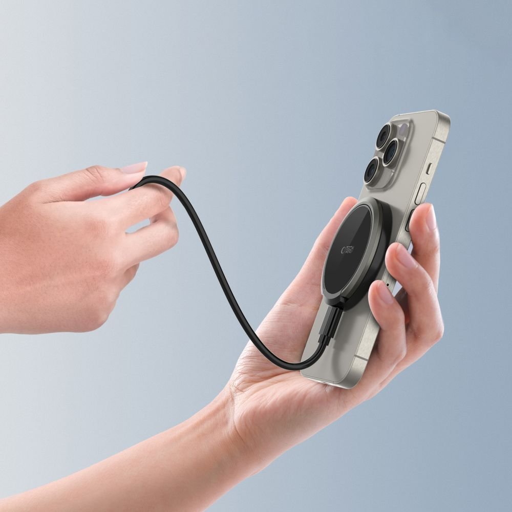 Tech - Protect QI15W - A33 15W Ασύρματος Φορτιστής MagSafe - Black