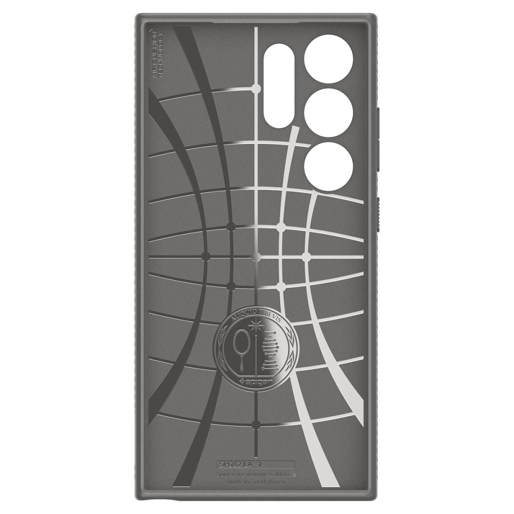 Spigen Samsung Galaxy S24 Ultra Liquid Air Θήκη Σιλικόνης - Granite Grey