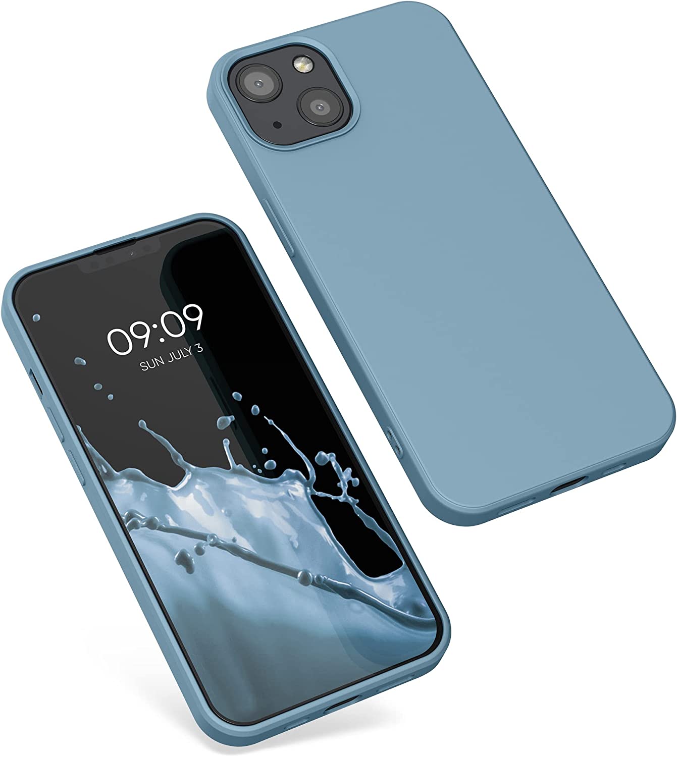 KW iPhone 13 Θήκη Σιλικόνης Rubberized TPU - Antique Stone - 55948.206