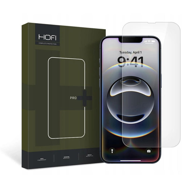 Hofi iPhone 13 / 13 Pro / 14 / 16e / 17e Αντιχαρακτικό Γυαλί Οθόνης 0.2mm 7H - Hybrid Pro+ - Διάφανο