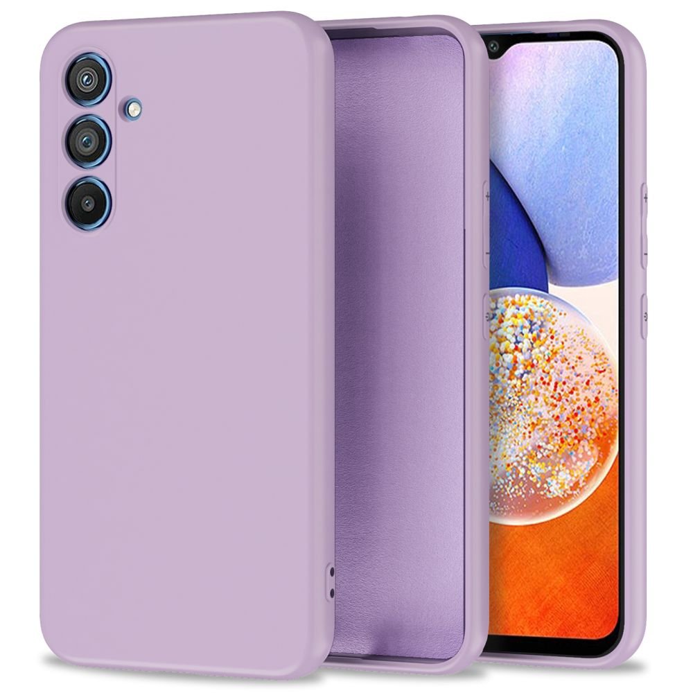 Tech - Protect Samsung Galaxy A14 5G Icon Θήκη Σιλικόνης Rubber TPU - Violet