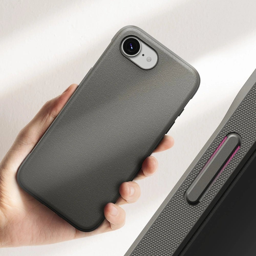 Ringke iPhone 16e Onyx Θήκη Σιλικόνης - Grey
