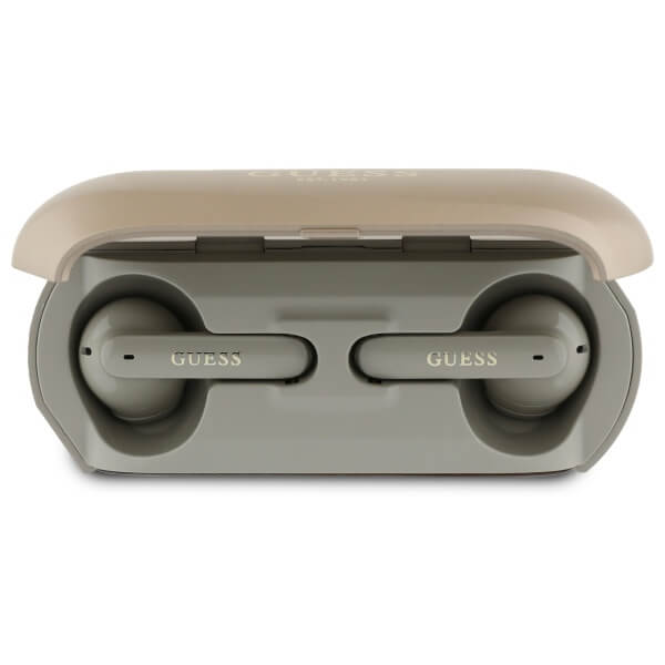 Guess Elongated Metalic Printed - Bluetooth 5.3 - Ασύρματα ακουστικά για Κλήσεις / Μουσική - Gold