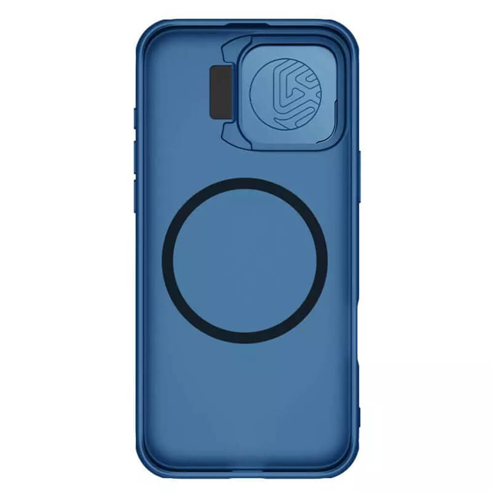 Nillkin iPhone 16 Pro Max CamShield Prop Magnetic Σκληρή Θήκη με Κάλυμμα για την Κάμερα και MagSafe - Blue