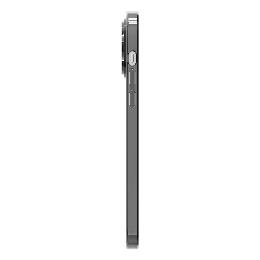 Spigen iPhone 14 Pro Optik Crystal Θήκη Σιλικόνης - Chrome Grey