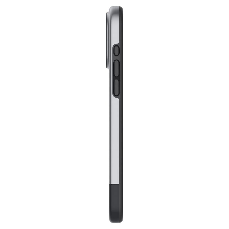Spigen iPhone 15 Pro Style Armor Mag Σκληρή Θήκη με MagSafe - Classic Silver