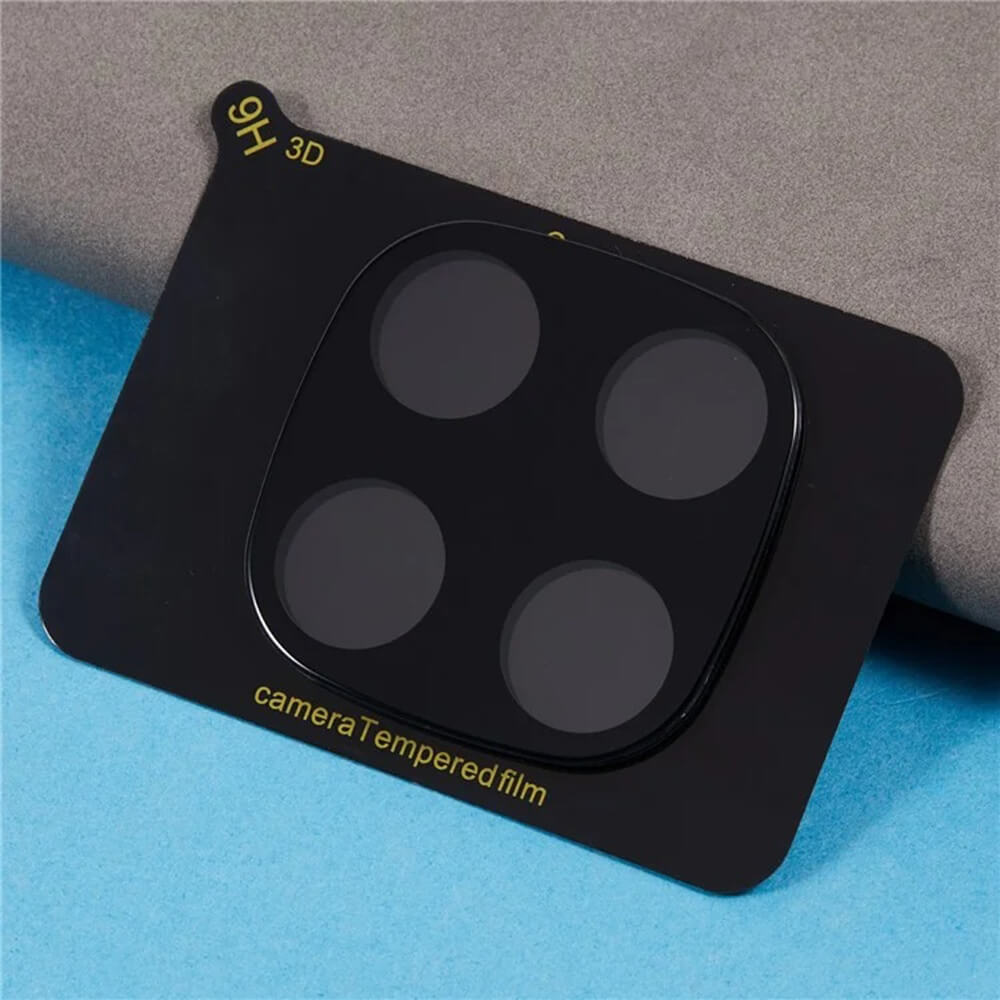 Techsuit Xiaomi Redmi Note 14 Pro 4G - Προστασία Καμερών - Αντιχαρακτικό Γυαλί - Black