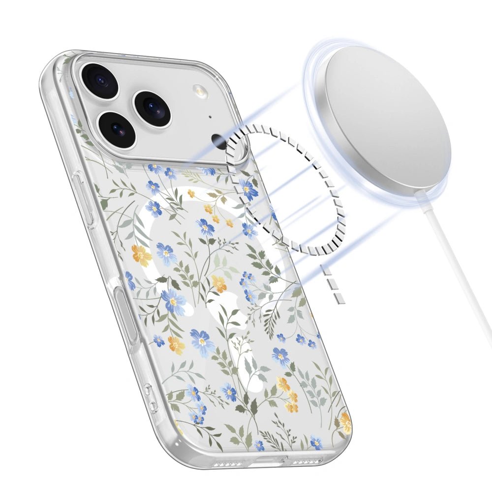 Tech - Protect iPhone 17 Pro Flexair Θήκη Σιλικόνης TPU με MagSafe - Spring Flowers