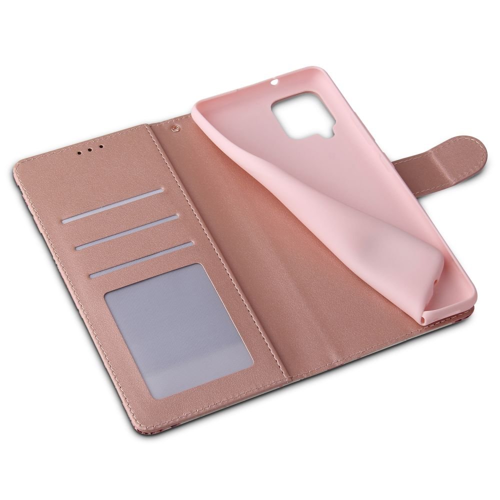Tech - Protect iPhone 13 Pro Θήκη Πορτοφόλι Stand από Δερματίνη - Marble Pink